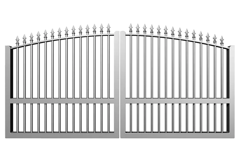 Préfalu ARCHE portail battant aluminium droit