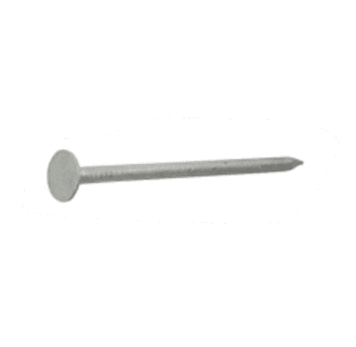 Abri Français pointes tête plate galva 2,40x50 mm 100u