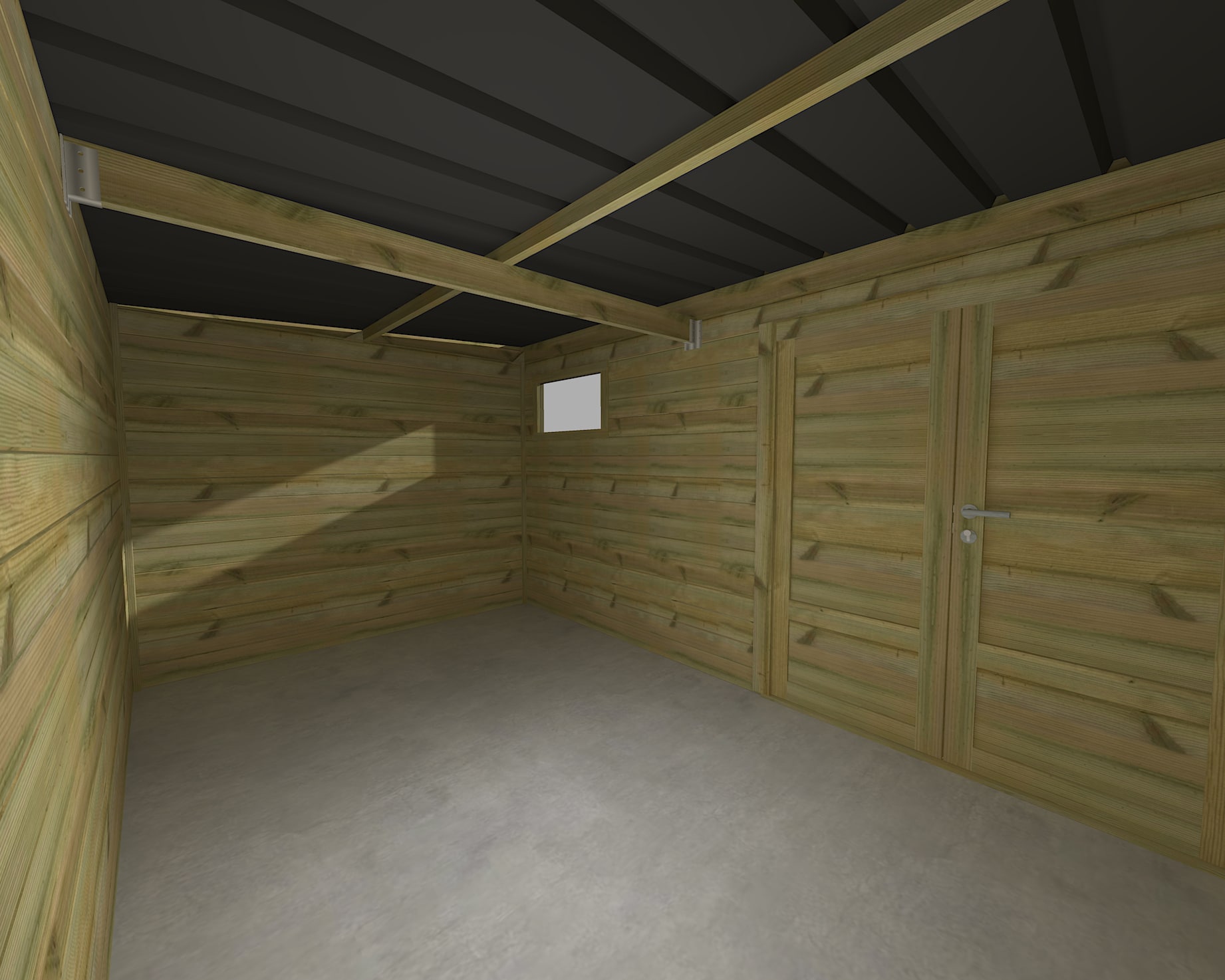 Abri Français Origine Rangement 10,5 m² abri jardin bois