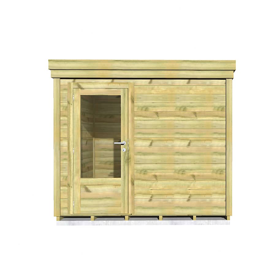 Abri Français Gamme Origine 2,5x2 m abri de jardin 6,7 m²