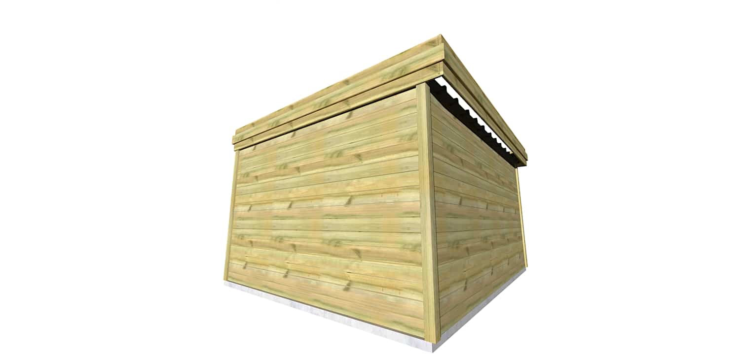 Abri Français Origine sur mesure abri jardin 16,5 m²