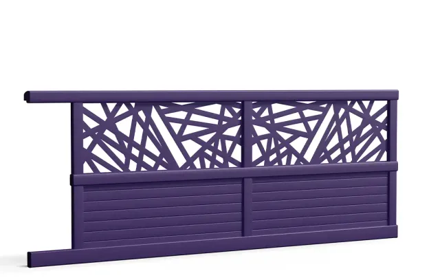 Préfalu THIEL portail coulissant aluminium