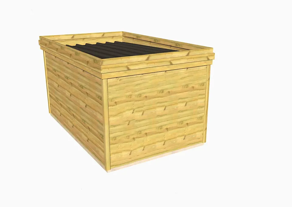 Abri Français Essentiel 2,64x4,34 m abri jardin 11,46 m2 autoclave