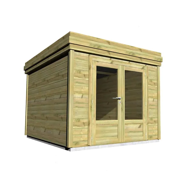 Abri Français Origine 2,76x3,71m abri jardin 10,2m²