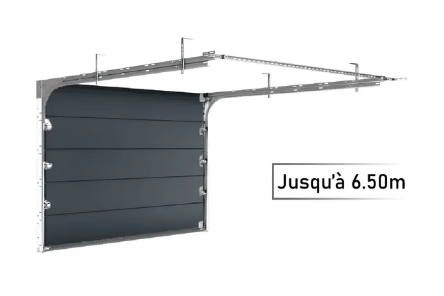 METAL GARDEN Industrielles levante lisse L porte 5500x3000