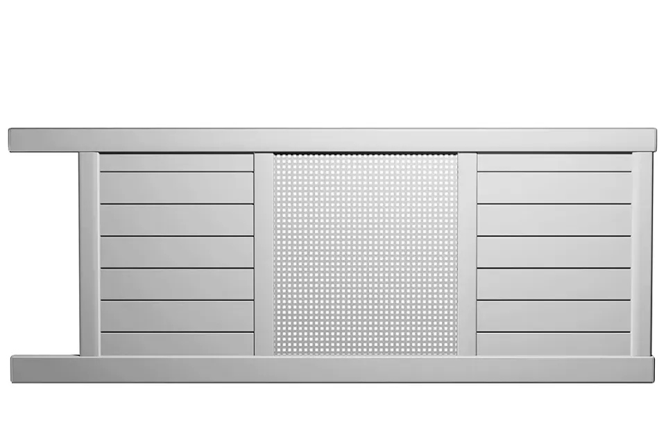 Préfalu Fate portail battant aluminium jardin