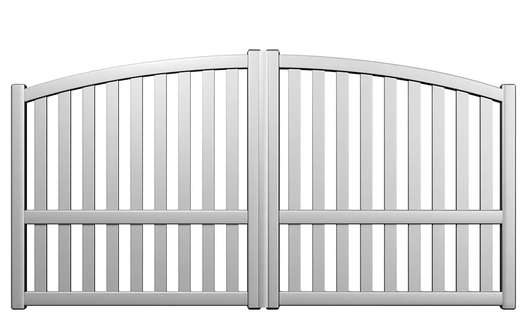Préfalu Ida portail battant aluminium jardin