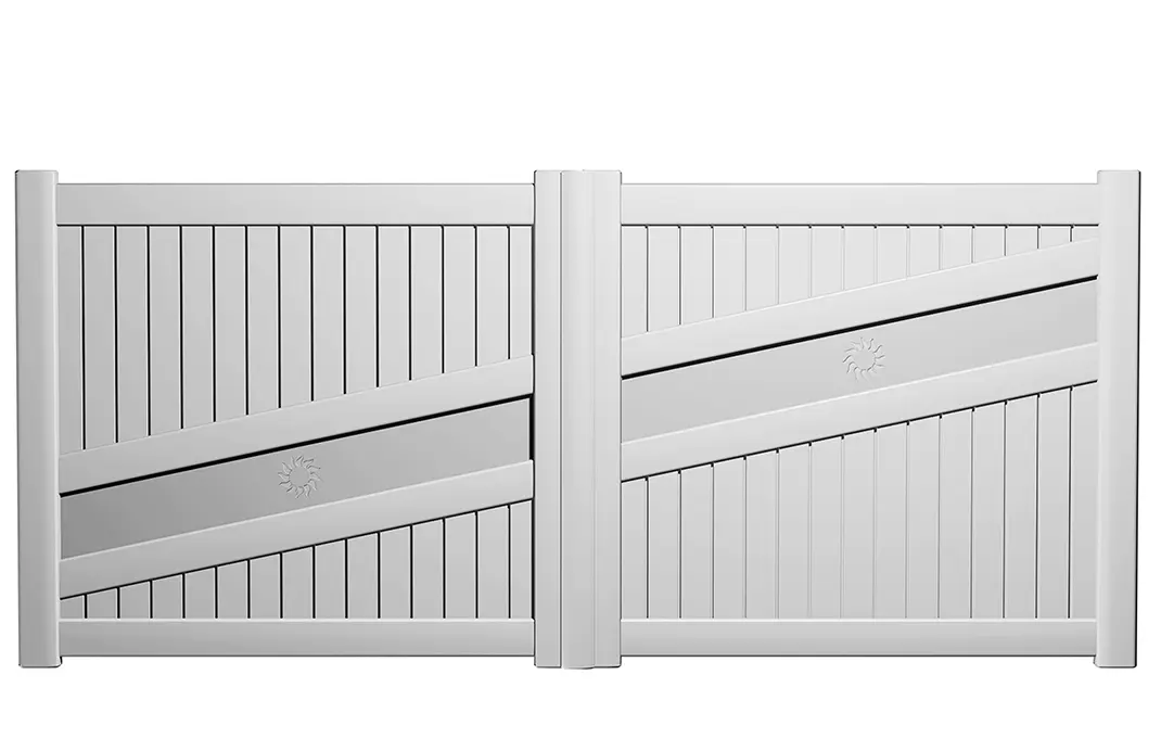 Préfalu LISPACH portail battant aluminium