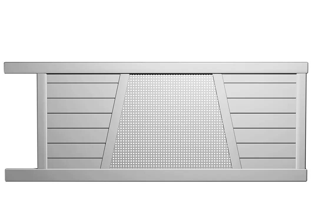 Préfalu Tian portail battant aluminium extérieur
