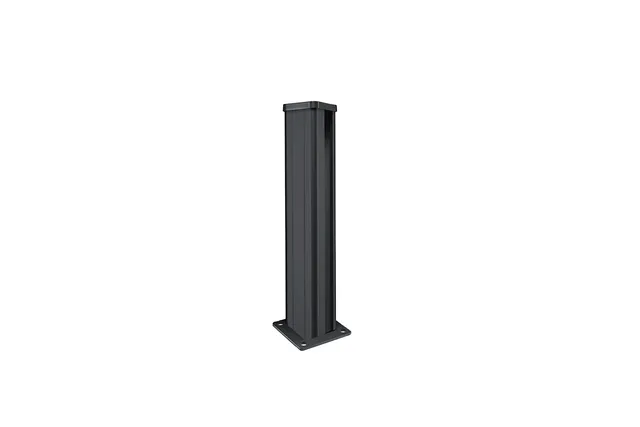 METAL GARDEN Brise-Vues Poteau Angle 80x80 1030 mm