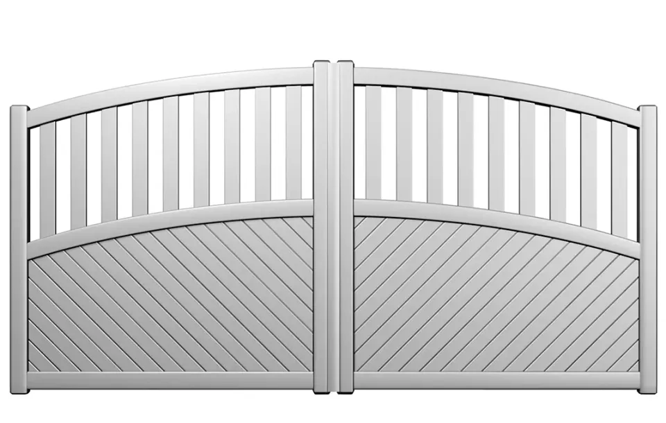 Préfalu AROL portail battant aluminium extérieur