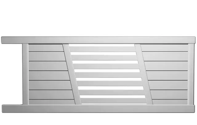 Préfalu KOUCH portail coulissant aluminium jardin