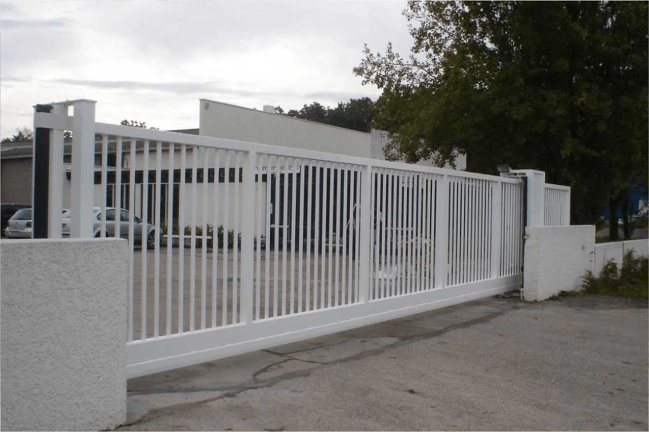 METAL GARDEN Portails Autoportés Acier barreaudage portail autoporté