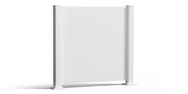 Préfalu Clothor clôture aluminium lame 160 mm