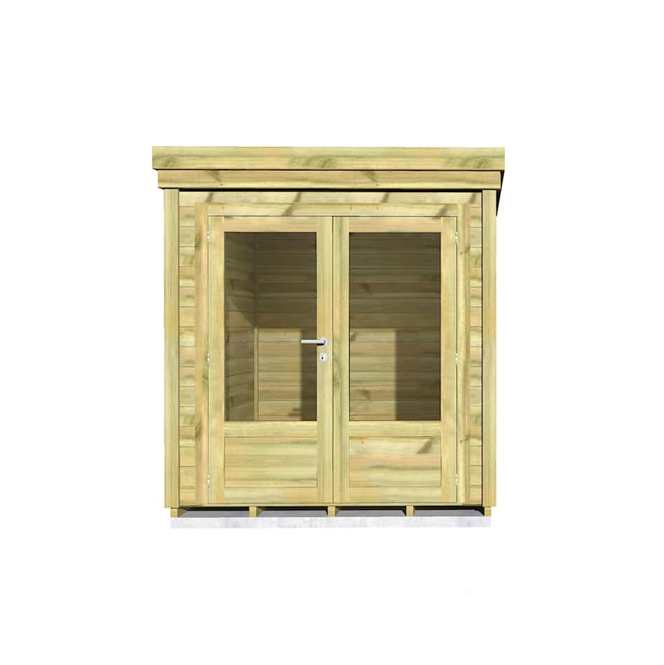 Abri Français Gamme Origine local technique abri jardin porte double 5,4m2
