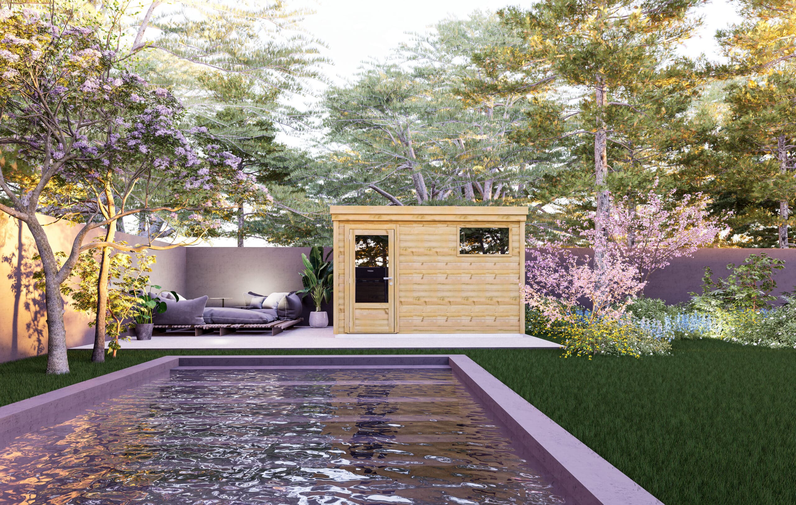 Abri Français Origine 8,3 m² porte vitrée abri jardin fenêtre