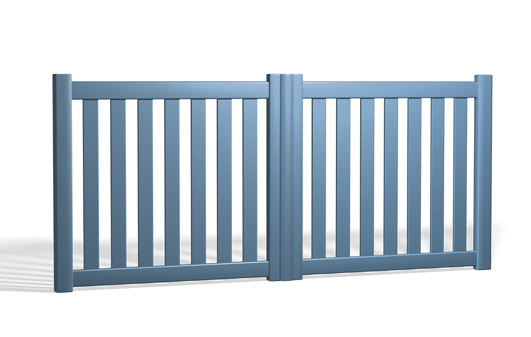 Préfalu ALPES portail battant aluminium extérieur
