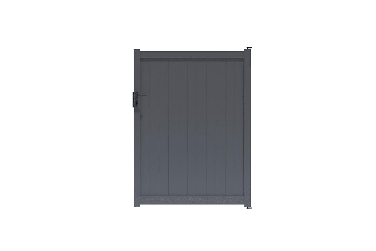 METAL GARDEN Standard Plein portillon alu 1000 mm occultant