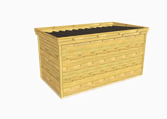 Abri Français Gamme Essentiel abri de jardin 9,29 m² pin 27 mm