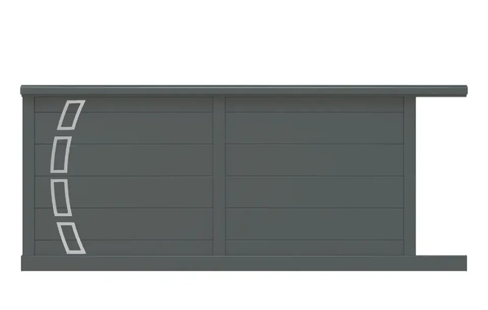 Préfalu Access 14 portail coulissant aluminium