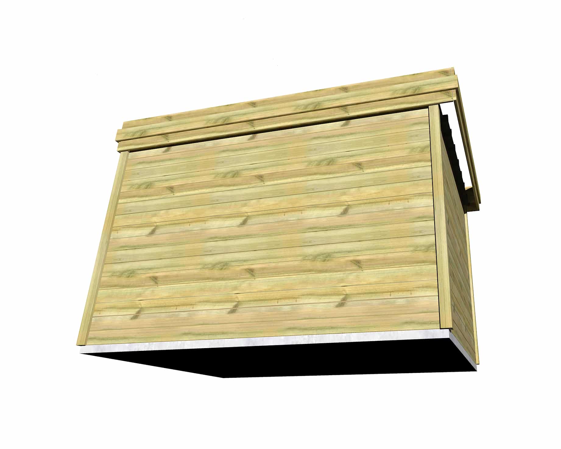 Abri Français Origine 13,2 m² abri de jardin porte pleine