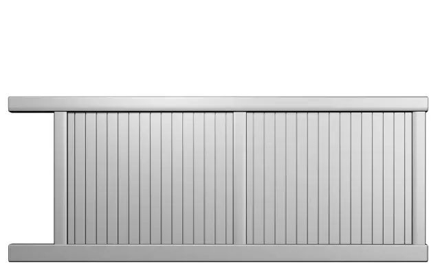 Préfalu RWEMORI portail coulissant aluminium plein droit