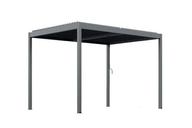 METAL GARDEN Pergolas bioclimatique autoportée éco alu 3000