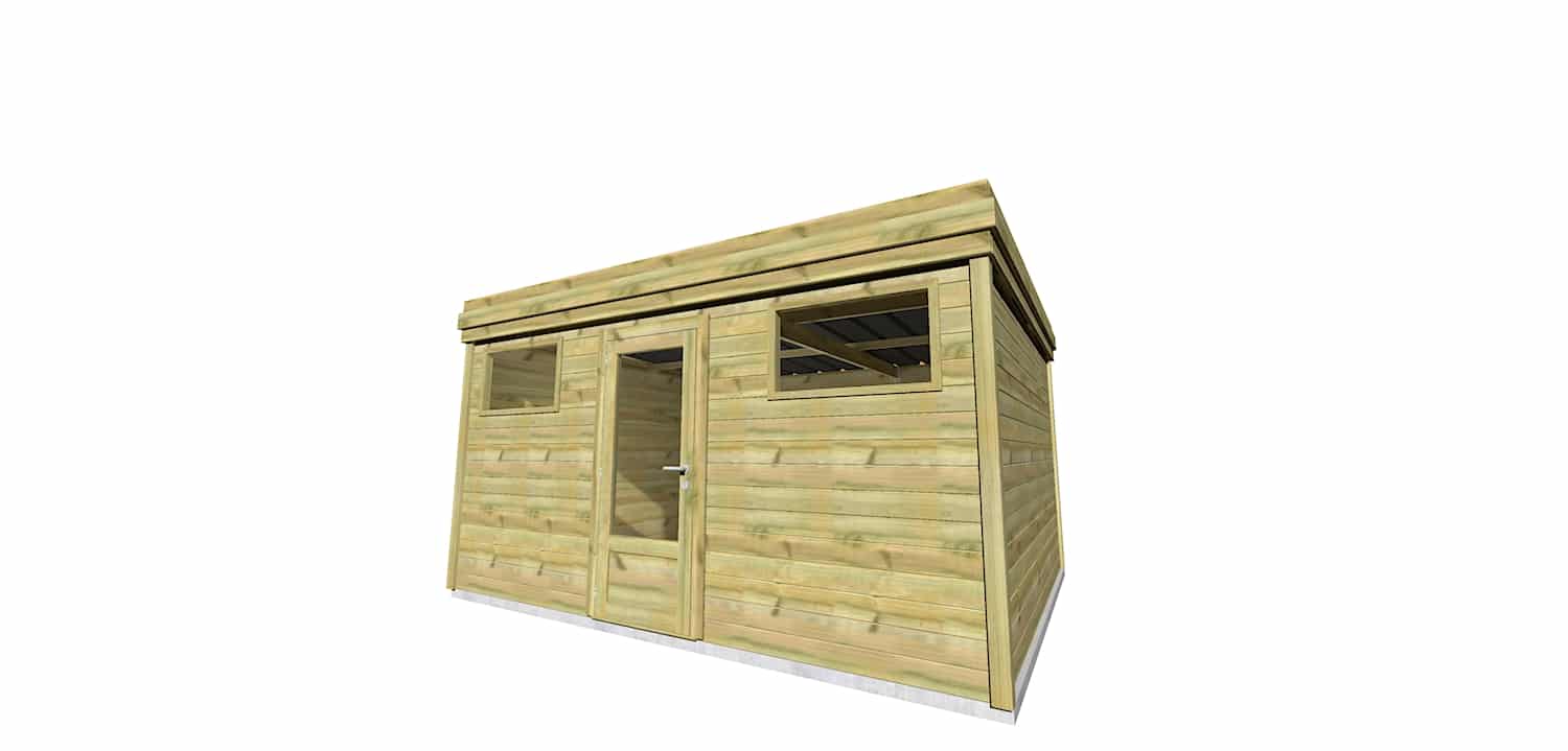 Abri Français Origine sur mesure abri jardin 16,5 m²