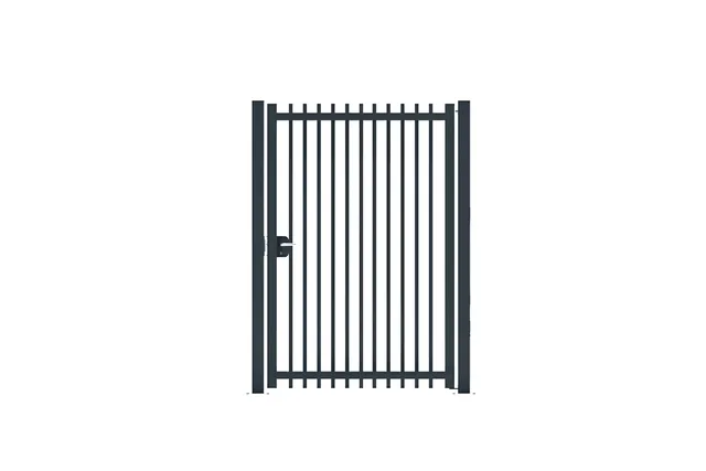 METAL GARDEN portillon tubes passants acier 1000x1500 mm