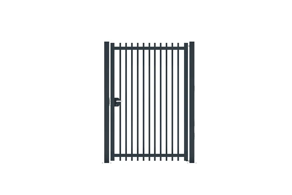 METAL GARDEN portillon tubes passants acier 1000x1500 mm