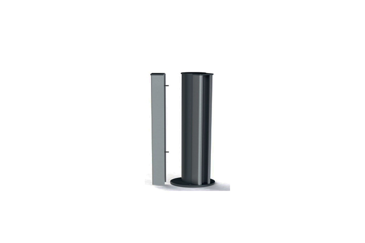 METAL GARDEN Brise-Vues Poteau Angle 80x80 1030 mm