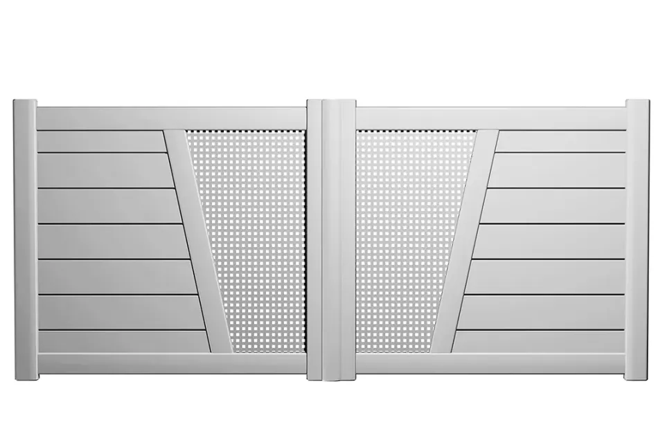 Préfalu Portails battants aluminium Tibesti portail jardin