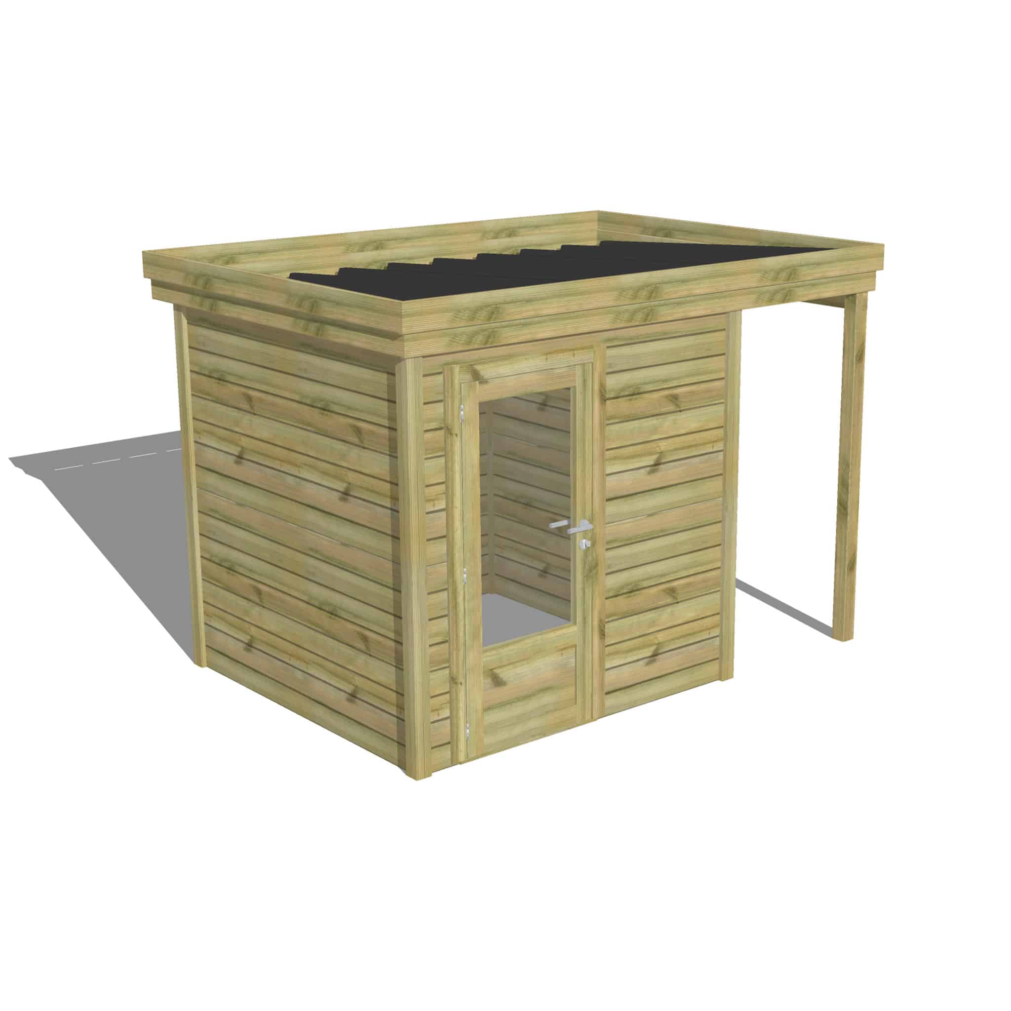 Abri Français Origine abri de jardin porte vitrée extension