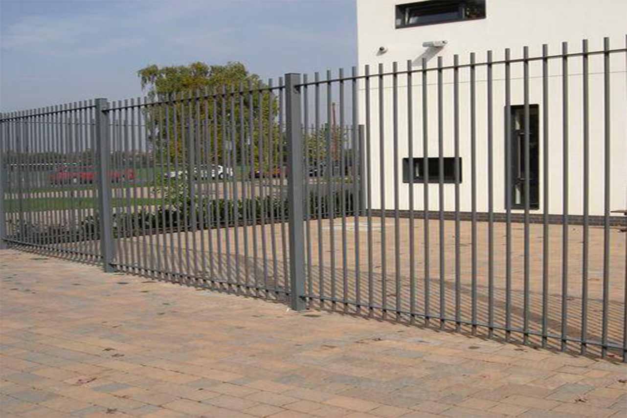 METAL GARDEN Barreaudages Acier biseauté panneau 1500 mm