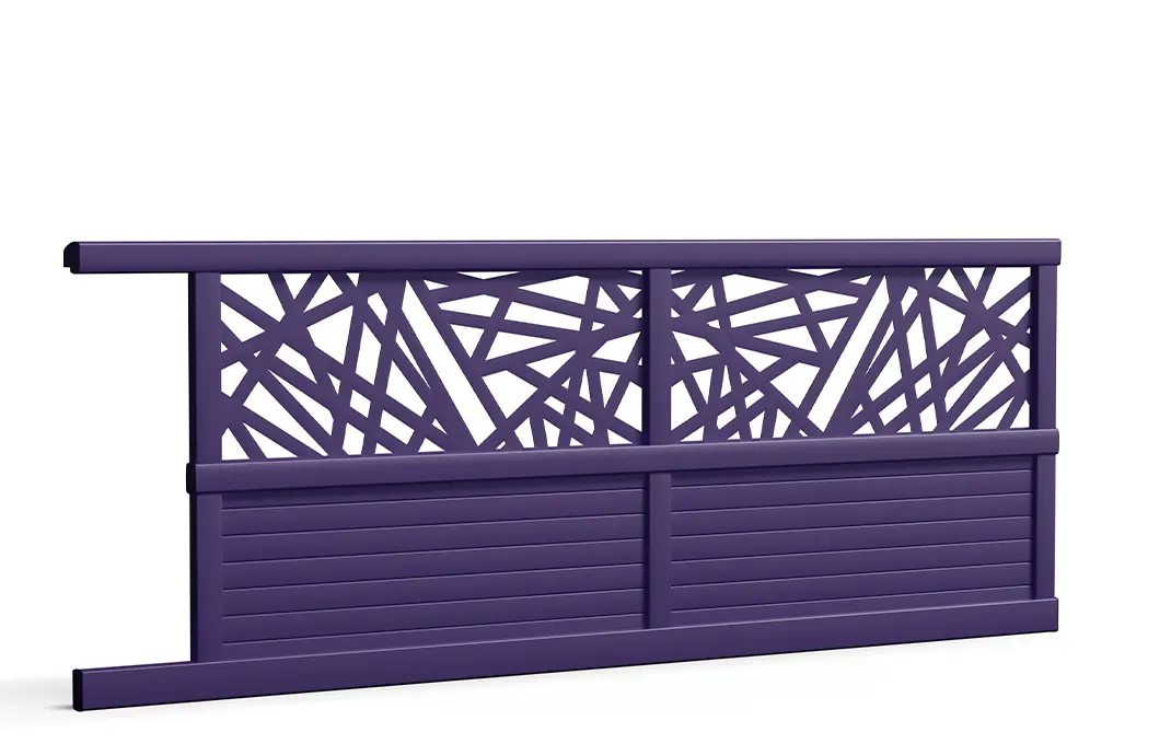 Préfalu THIEL portail coulissant aluminium