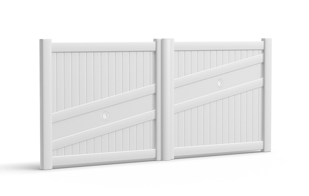 Préfalu LISPACH portail battant aluminium