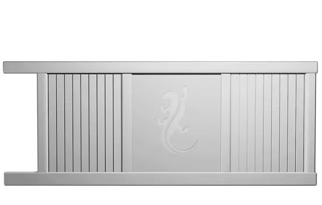 Préfalu Iberi portail battant alu pour clôture jardin